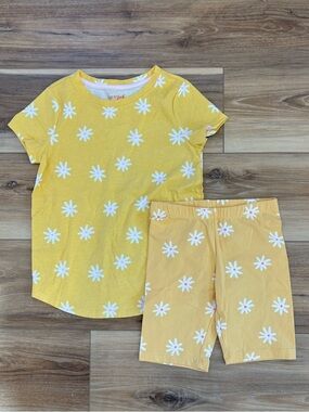 Girls 7/8 Matching Top and Shorts 2pc Set